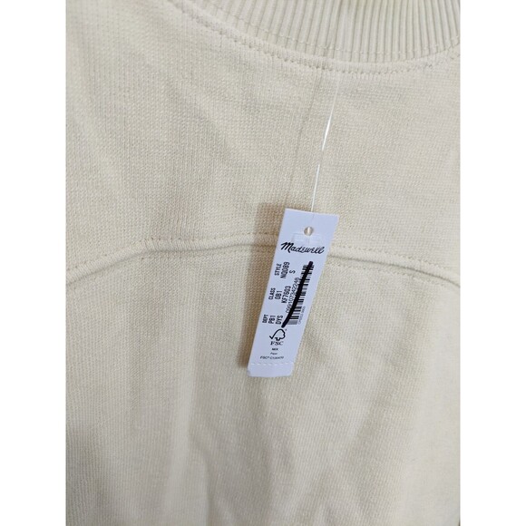 Madewell Ribbed Muscle Tee Botanical Dye Edition Daffodil Yellow Comfy Small - Picture 10 of 10